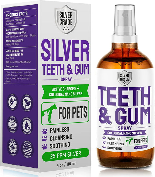 Teeth & Gum Spray for Dogs and Cats 