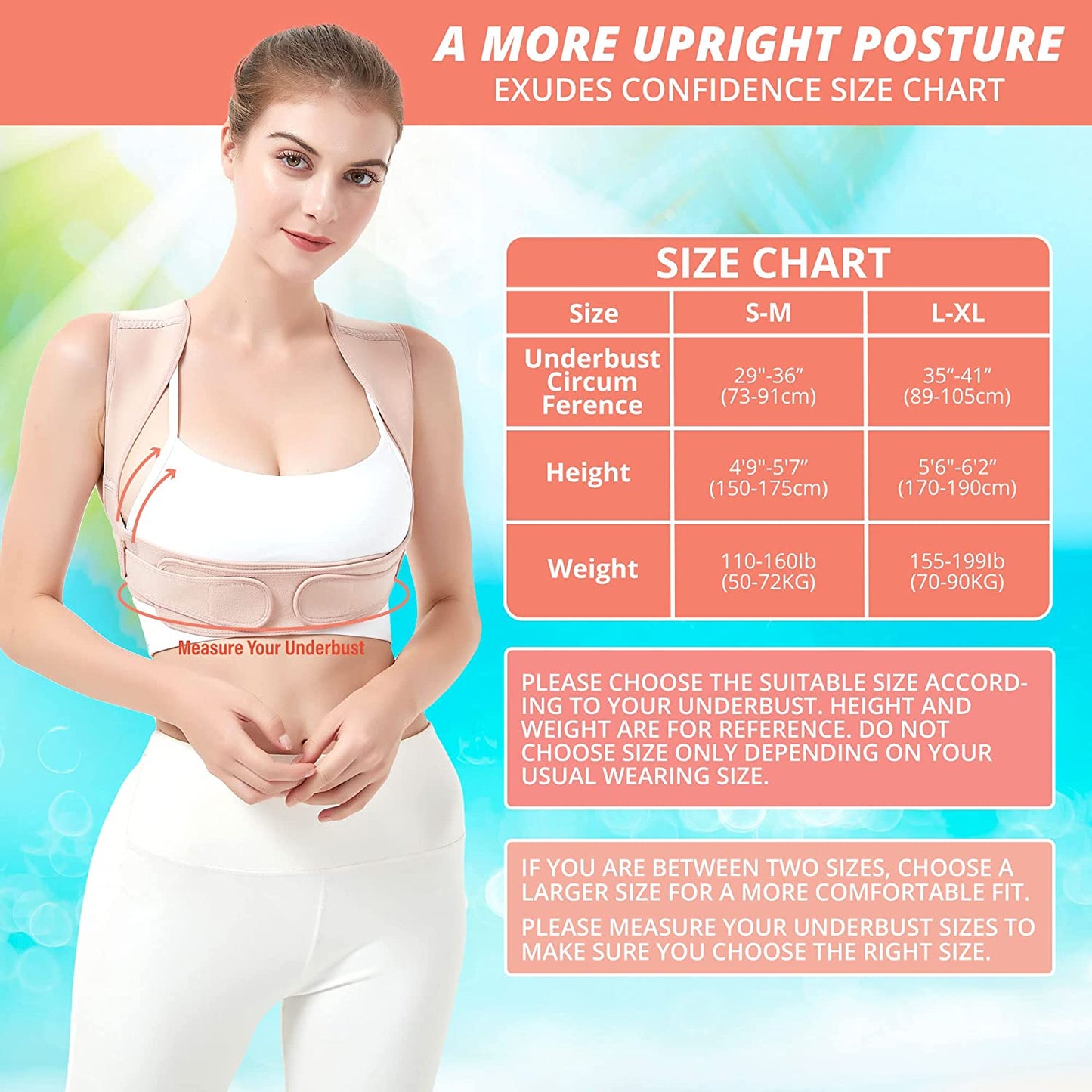 Posture Corrector for Women and Men.